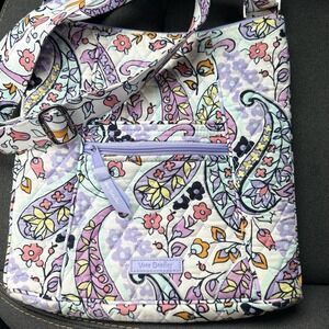 Vera Bradley Hipster Crossbody Shoulder Bag Maddalena Paisley Soft Outlet